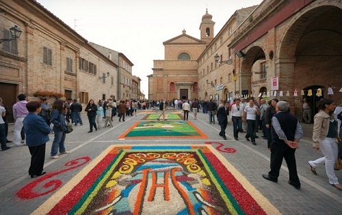 infiorata montefiore aso