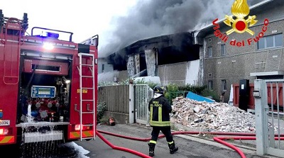 incendio milano