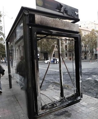 sommossa a barcellona