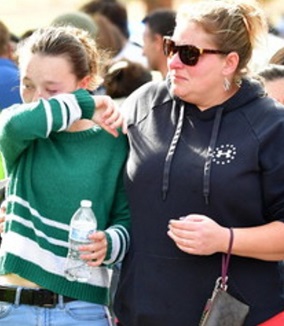 sparatoria california