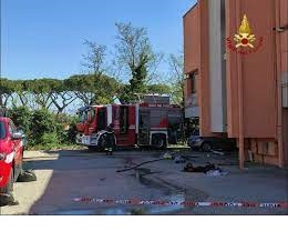 incendio a Borgo Grappa
