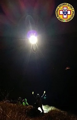 escursionista disperso