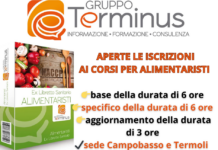 Corso di formazione per Alimentaristi: aperte le iscrizioni- ex libretto sanitario