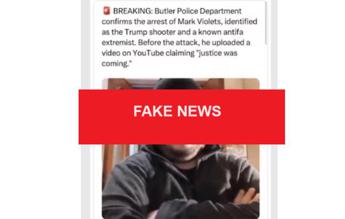 “Mark Violets ha sparato a Trump”, la fake news dall’Italia inganna il mondo