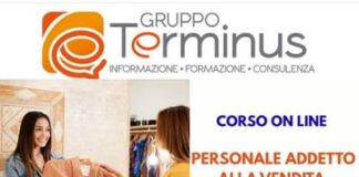 Corso on line “ Personale addetto alla vendita di abbigliamento e calzature”